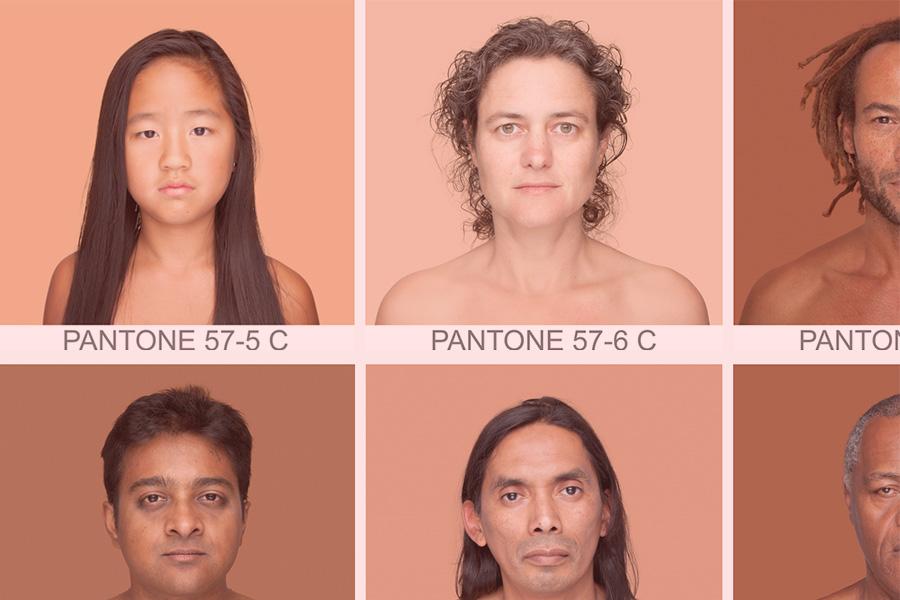 As cores de pele humana e sua beleza: Projeto Humanæ
